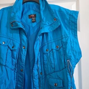 Vibrant Blue Women's Vest.